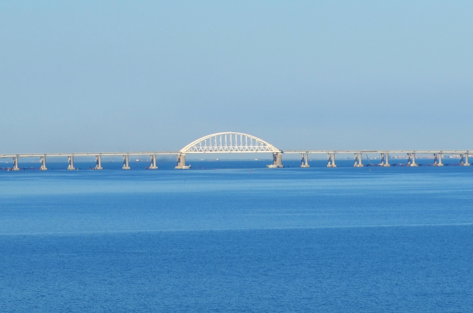 Crimean bridge summer 2019