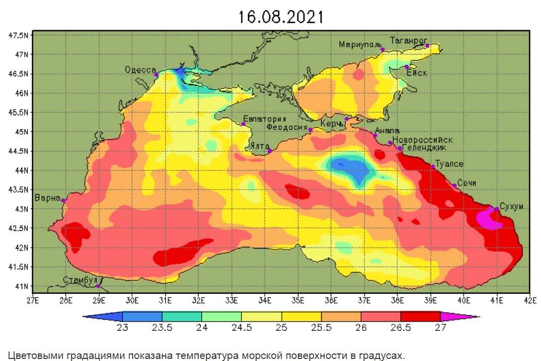 map sea temperature in crimea 17 08 2021
